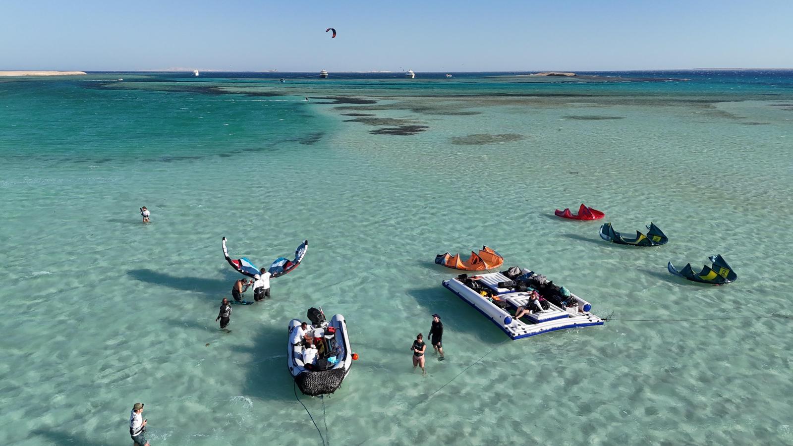 Kitesurfing Red Sea