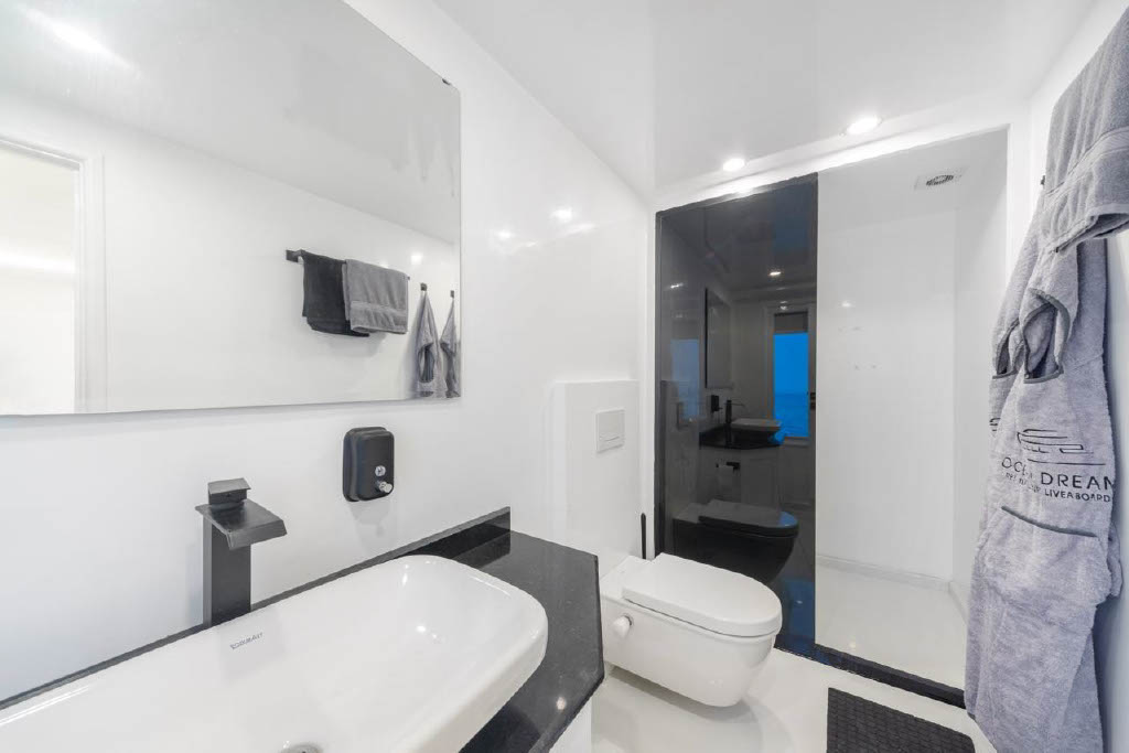 Cabin A+ en-suite bathroom